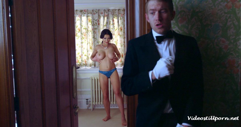 Дворецкий поимел хозяйку за то что взял на себя вину за кражу.